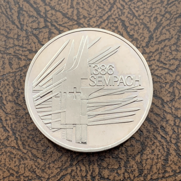 5 Franken Sempach 1986